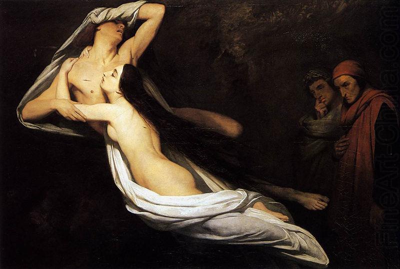 Ary Scheffer Dante and Virgil Encountering the Shades of china oil painting image